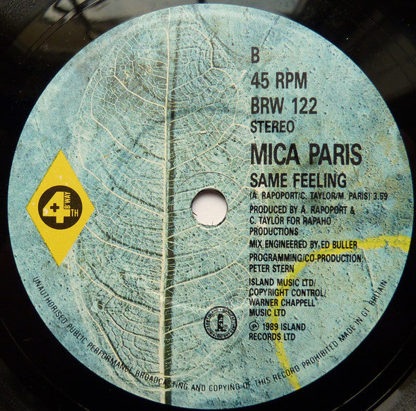 Mica Paris & Will Downing : Where Is The Love (7", Single, Pap)