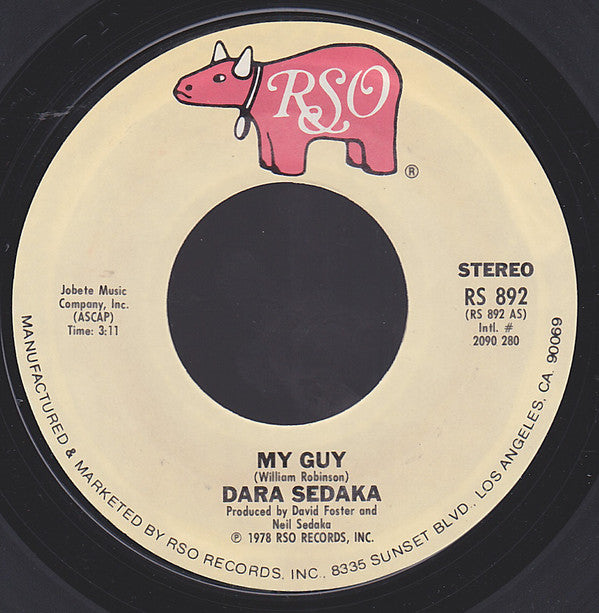 Dara Sedaka : My Guy (7", Single)