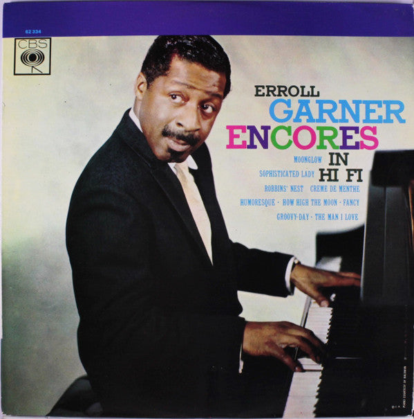 Erroll Garner : Encores In Hi Fi (LP, Album, Mono)