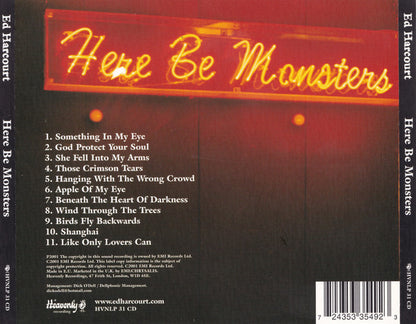 Ed Harcourt : Here Be Monsters (CD, Album)