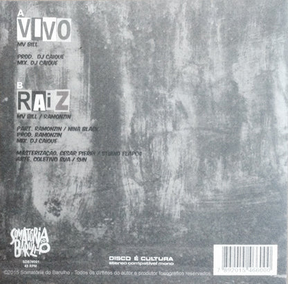 MV Bill : Vivo (7", Single, Gre)