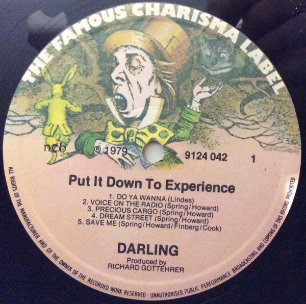 Darling (5) : Put It Down To Experience (LP, Album)