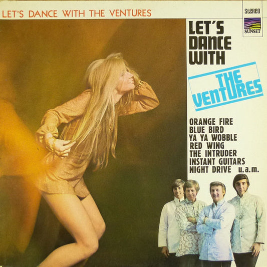 The Ventures : Let's Dance With The Ventures (LP, Comp, RP)