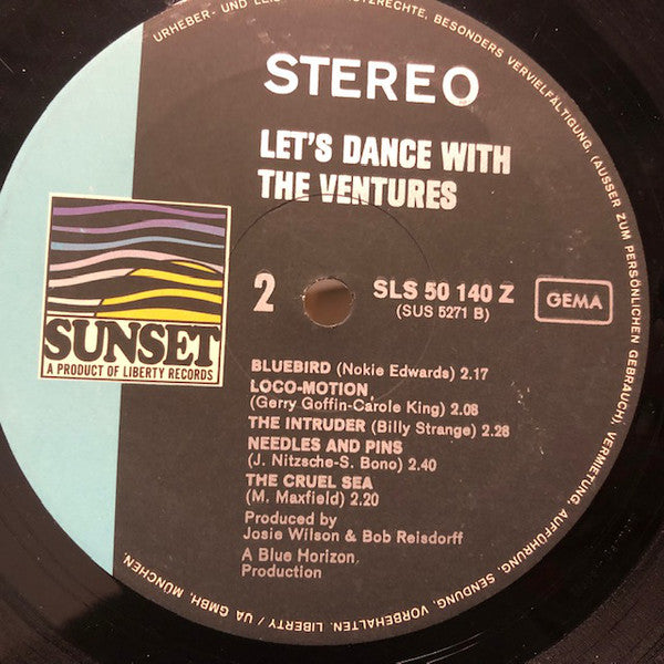 The Ventures : Let's Dance With The Ventures (LP, Comp, RP)