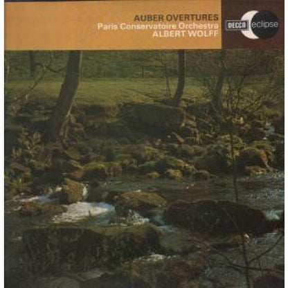 Albert Wolff ∙ Orchestre De La Société Des Concerts Du Conservatoire : Auber Overtures (LP, Comp, RE)