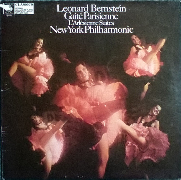 Leonard Bernstein, Georges Bizet / Jacques Offenbach & The New York Philharmonic Orchestra : Gaîté Parisienne / L'Arlésienne Suites (LP)