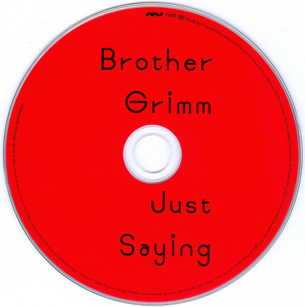 Brother Grimm : Just Saying (CD, Album)