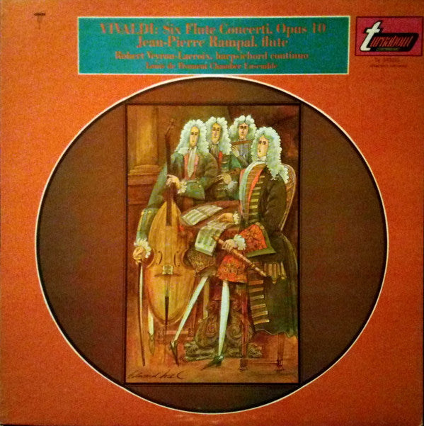 Antonio Vivaldi, Jean-Pierre Rampal : Six Flute Concerti, Opus 10 (LP)