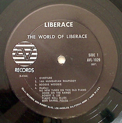 Liberace : Excerpts From The TV Special "The World Of Liberace" (LP, Album)