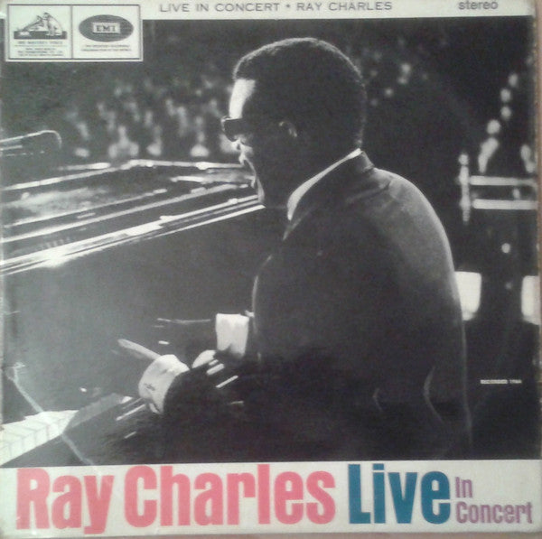 Ray Charles : Ray Charles Live In Concert (LP, Album)