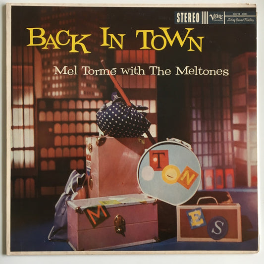 Mel Tormé with The Mel-Tones : Back In Town (LP, Album)