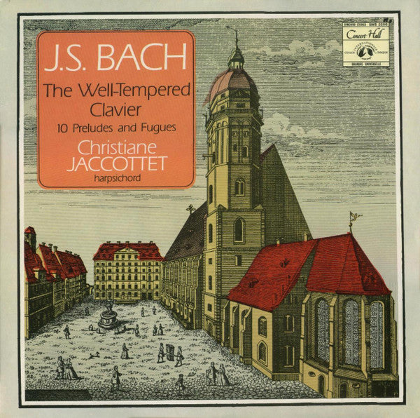 Johann Sebastian Bach, Christiane Jaccottet : The Well-Tempered Klavier (10 Preludes And Fugues) (LP)