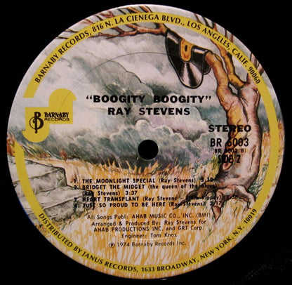 Ray Stevens : Boogity Boogity (LP, Album, San)