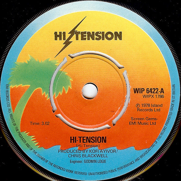 Hi-Tension : Hi-Tension (7", Single)