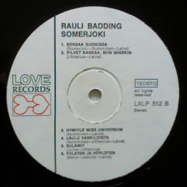 Rauli Badding Somerjoki : Muotokuva 1 (LP, Comp, RE)