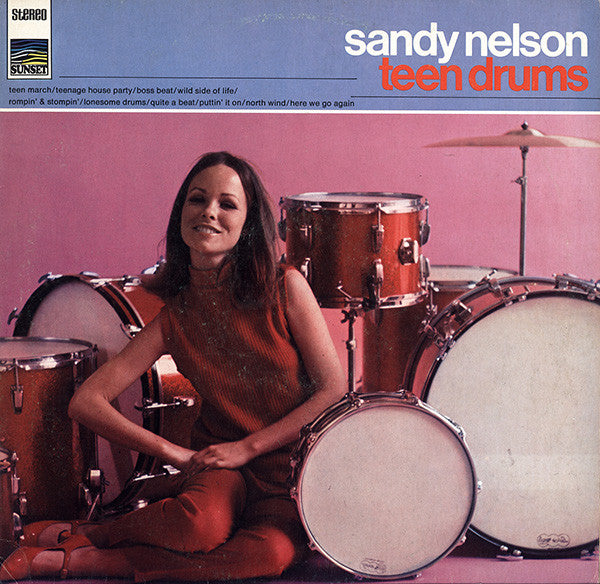 Sandy Nelson : Teen Drums (LP, Comp)