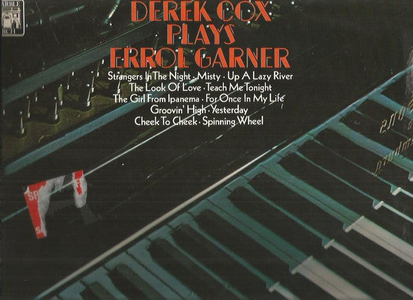 Derek Cox : Derek Cox Plays Errol Garner (LP, Album)