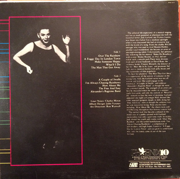 Judy Garland : Over The Rainbow (LP, Comp)