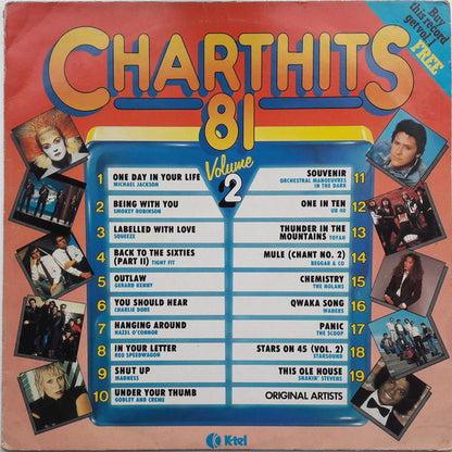 Various : Chart Hits 81 Volume 2 (LP, Comp, MVS)