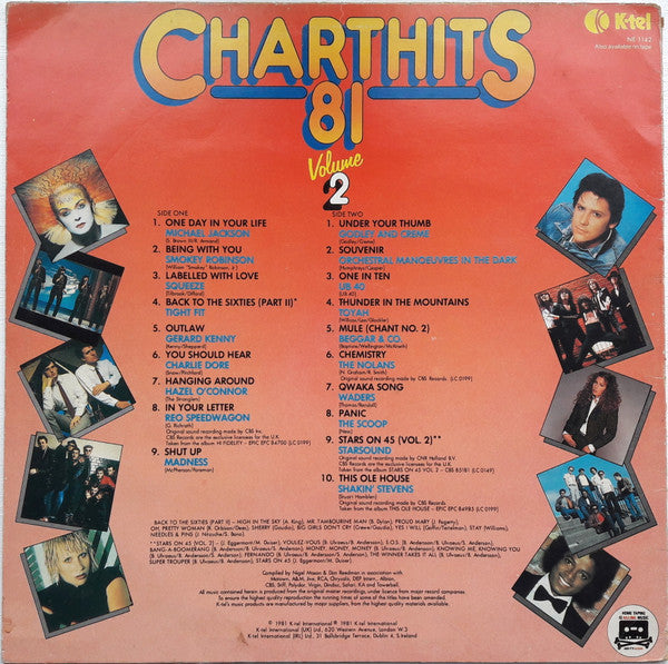 Various : Chart Hits 81 Volume 2 (LP, Comp, MVS)