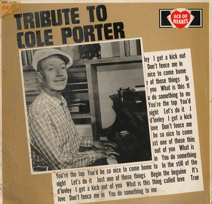 Various : Tribute To Cole Porter (LP, Comp, Mono)