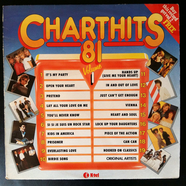 Various : Chart Hits 81 Volume 1 (LP, Comp)