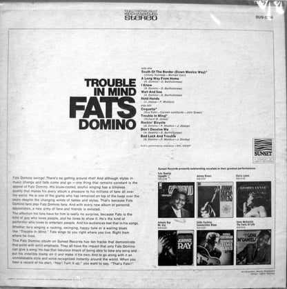 Fats Domino : Trouble In Mind (LP, Comp)