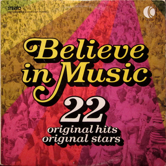 Various : Believe In Music (LP, Comp, Ltd)