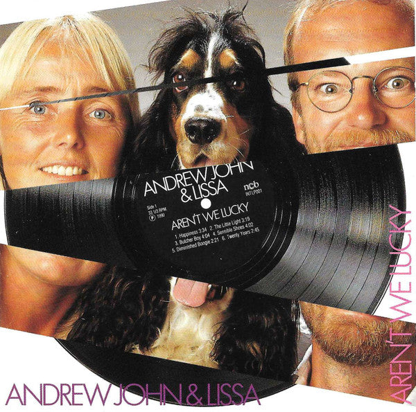 Andrew John & Lissa : Aren't We Lucky (CD, Album)