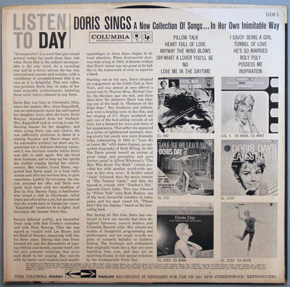 Doris Day : Listen To Day (LP)