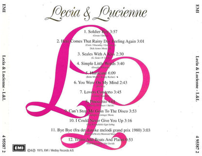 Lecia & Lucienne : L&L (CD, Album, RE)