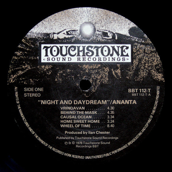 Ananta : Night And Daydream (LP, Album, Promo, Gar)