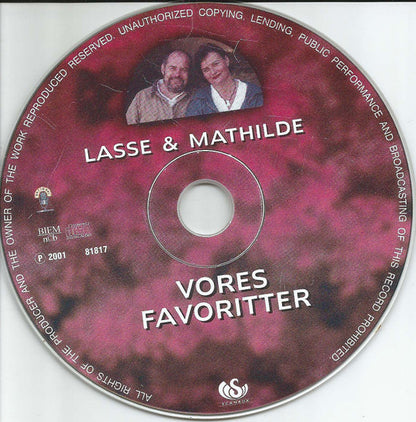 Lasse & Mathilde : Vores Favoritter (CD, Comp)