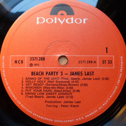 James Last : Beachparty 3 (LP, Album)