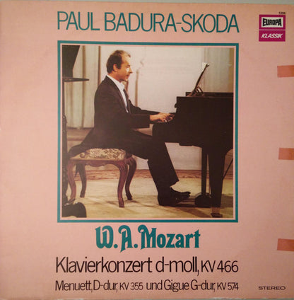 Paul Badura-Skoda, Wolfgang Amadeus Mozart : Klavierkonzert D-moll, KV 466 (LP, Album)