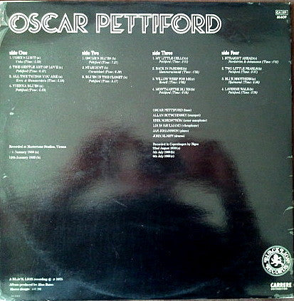 Oscar Pettiford : Oscar Pettiford (2xLP, Comp, RE, Gat)