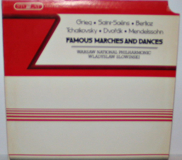 Orkiestra Symfoniczna Filharmonii Narodowej, Władysław Słowiński : Famous Marches And Dances (LP, Album)