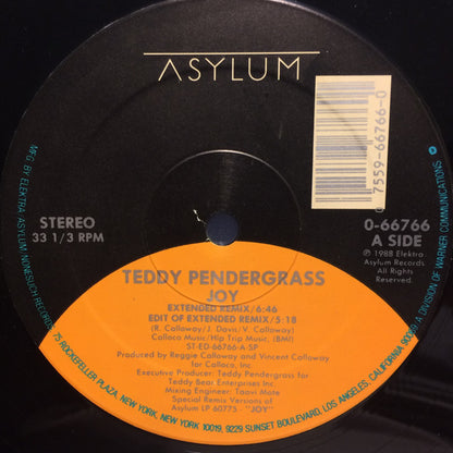 Teddy Pendergrass : Joy (12")