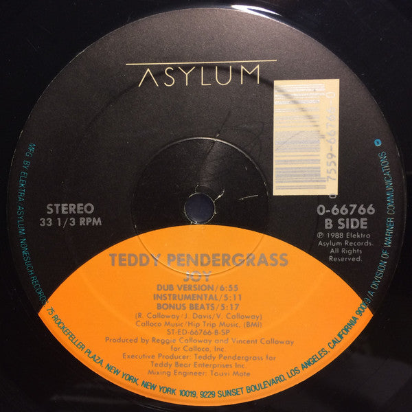 Teddy Pendergrass : Joy (12")