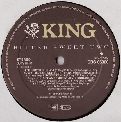 King : Bitter Sweet (LP, Album)