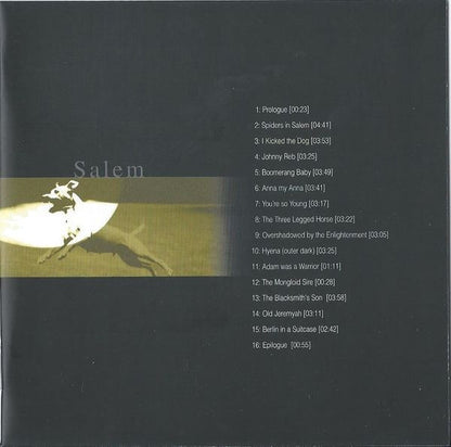 Salem (5) : I Kicked The Dog (CD, Album)