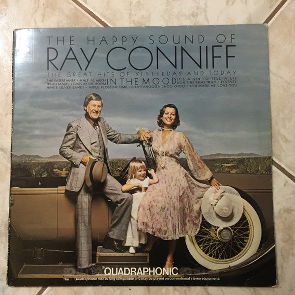 Ray Conniff : The Happy Sound Of Ray Conniff (LP, Album, Quad)