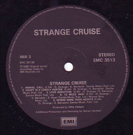 Strange Cruise : Strange Cruise (LP, Album)