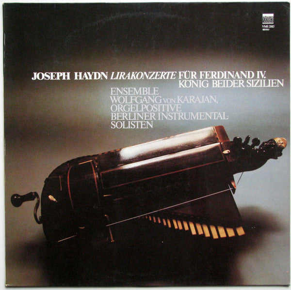 Joseph Haydn, Ensemble Wolfgang Von Karajan, Berliner Instrumentalsolisten : Lirakonzerte Für Ferdinand IV. - König Beider Sizilien (LP)