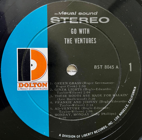 The Ventures : Go With The Ventures (LP, Roc)