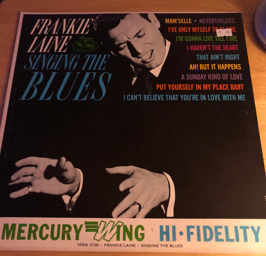 Frankie Laine : Singing The Blues (LP, Mono)