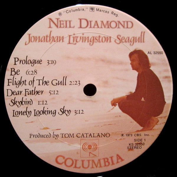 Neil Diamond : Jonathan Livingston Seagull (Original Motion Picture Sound Track) (LP, Album, Pit)