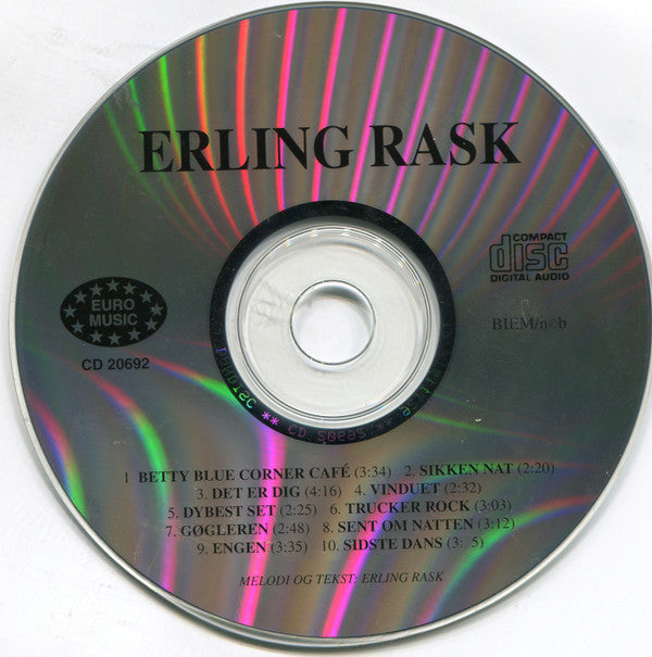 Erling Rask : Erling Rask (CD, Album)