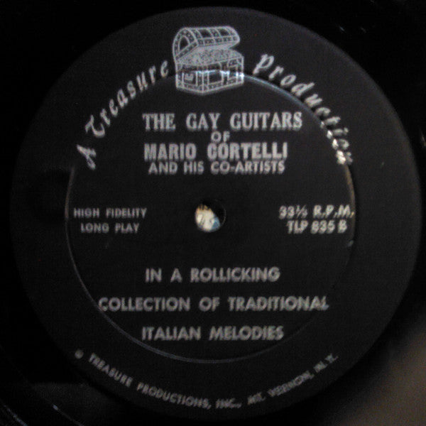 Mario Cortelli : The Three Gay Guitars (LP, Mono)