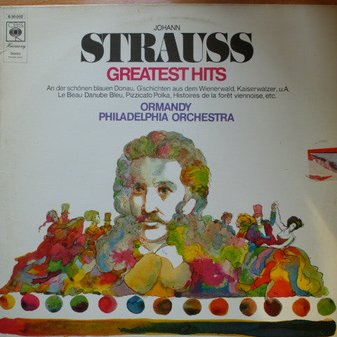 Johann Strauss Jr. - Eugene Ormandy, The Philadelphia Orchestra : Johann Strauss' Greatest Hits (LP, Comp)